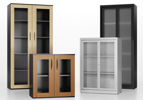 Armários Portas de Vidro
