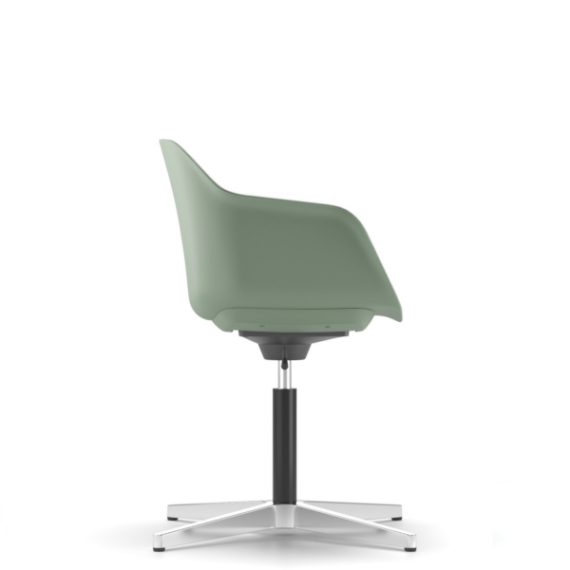 Cadeira Poppy com base fixa