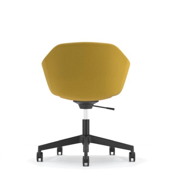 Cadeira Poppy com rodas